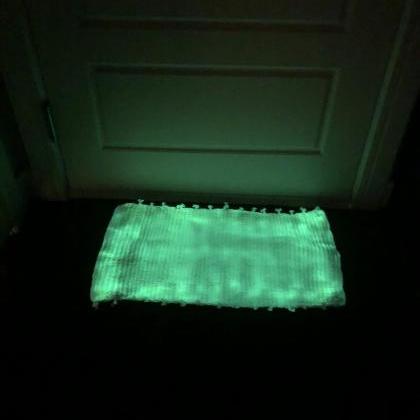 Glow In The Dark! Door Kitchen Bath #mat #rug..